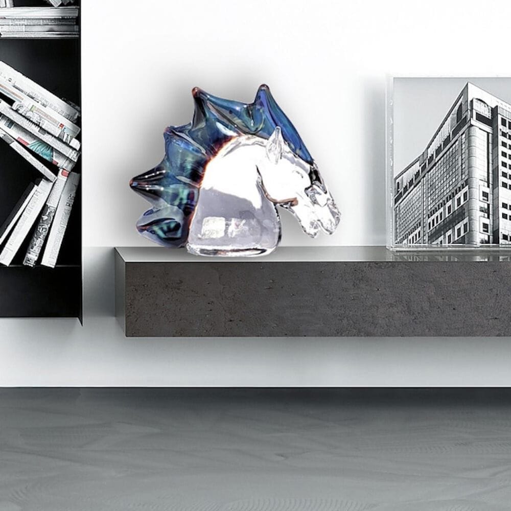 Скульптура из муранского стекла ручной работы YourMurano Horses ARCH-00024257 - Вид №6