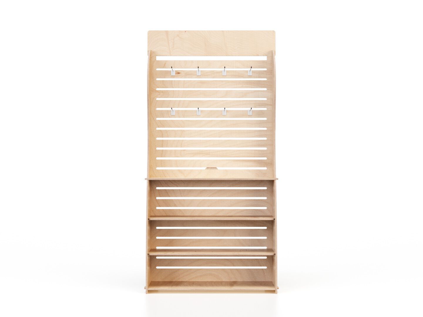 Деревянная напольная стойка дисплея Esposit экспоненты ARCH-00002806