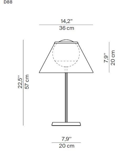 LUCEPLAN Настольная лампа регулируемая Cappuccina sun-id-1470697 - Вид №3