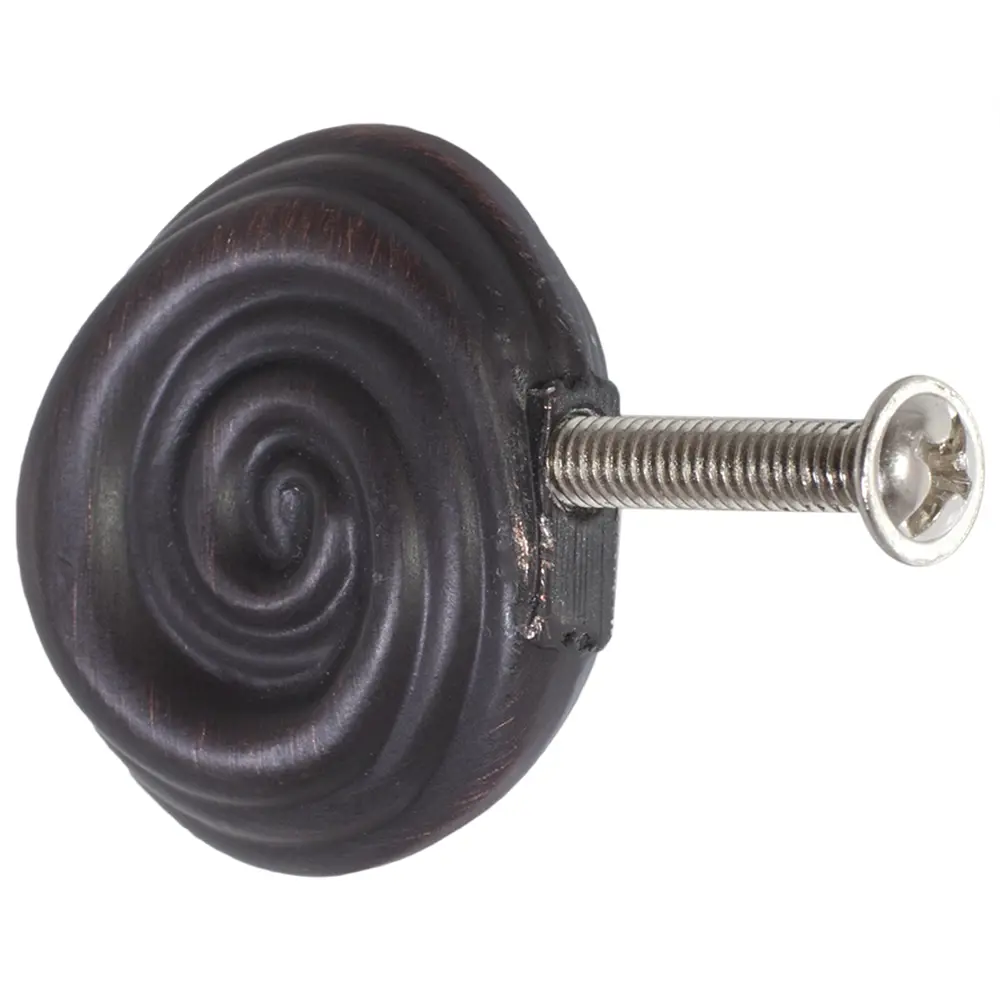 Мебельная ручка-кнопка 32 мм металл цвет медь Santreyd STLM-2050008 - Вид №1