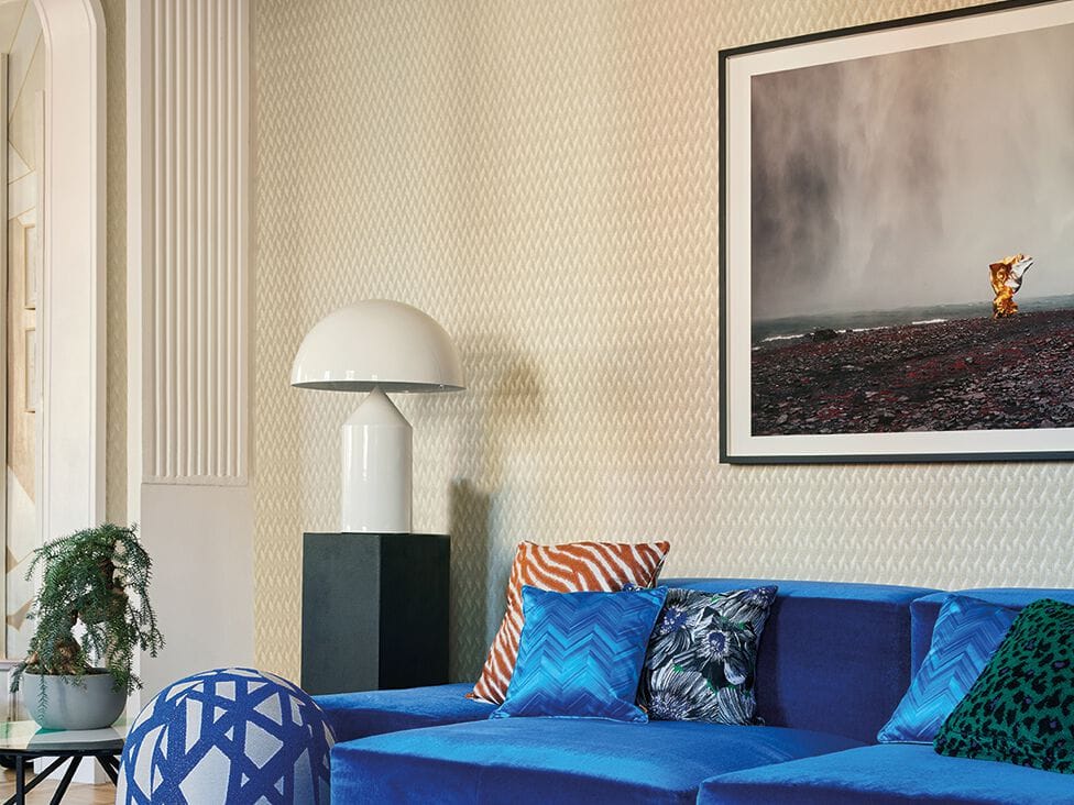 Нетканые обои с рисунком Jannelli&Volpi MISSONI HOME WALLCOVERINGS 5 ARCH-00114445