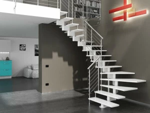 MOBIROLO Модульная открытая лестница из бука