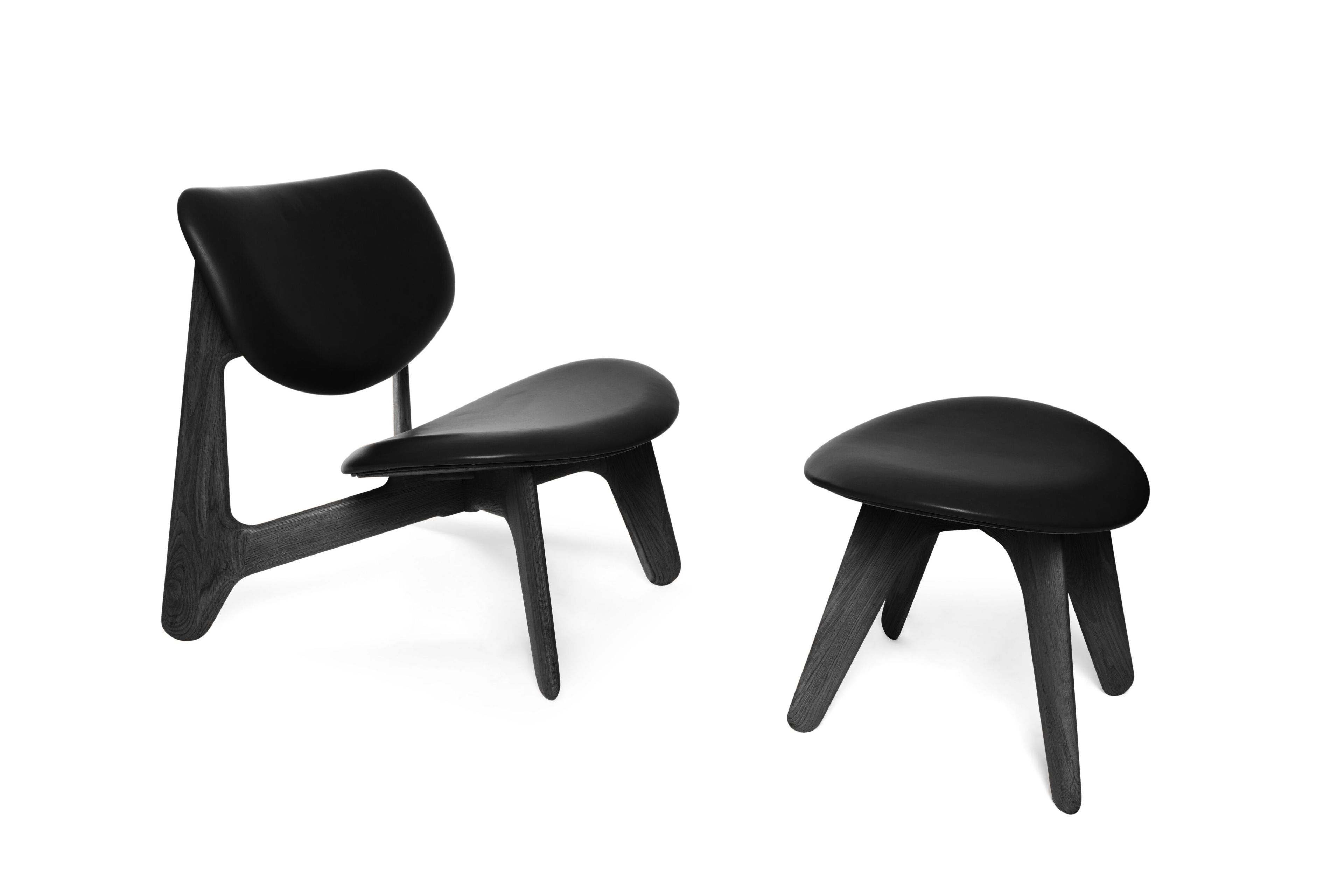 Кожаная мягкая подставка для ног Tom Dixon Slab ARCH-00034592 - Вид №4