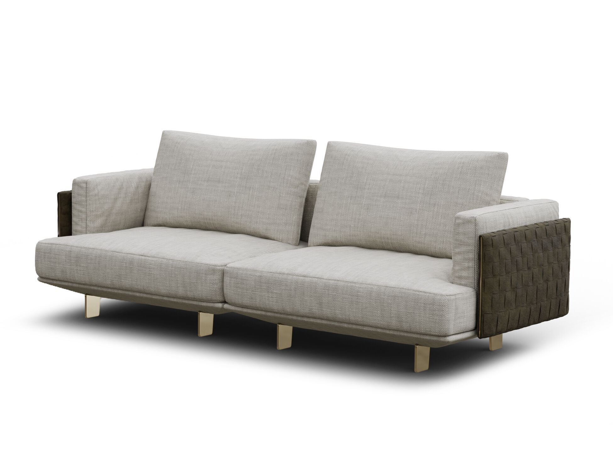 2-местный тканевый диван Natuzzi Italia кампус ARCH-00123096