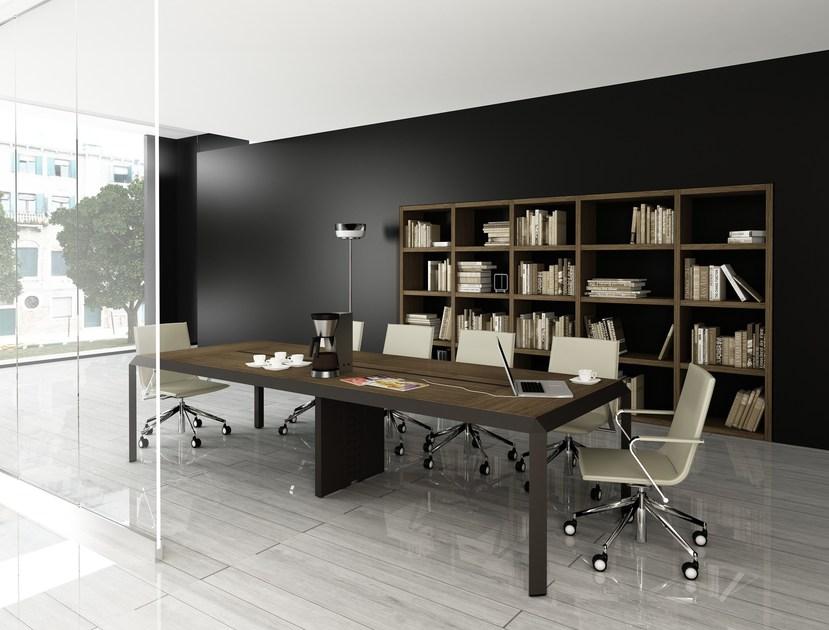 Tuna Ofis Стол для совещаний прямоугольный лакированный Metis sun-id-1405126 - Вид №2