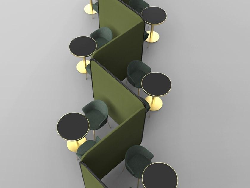 Quinti Sedute Отдельностоящая модульная офисная перегородка из металла sun-id-1392926 - Вид №2