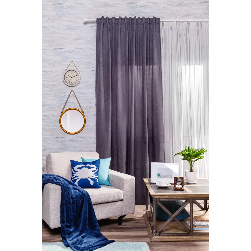 Подушка декоративная «Природа» 40х40 см цвет бирюзовый 18776860 STLM-2200551 SEASONS  - Вид №16