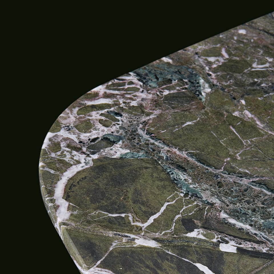 Мраморный прямоугольный стол для гостиной Poliform Curve ARCH-00066702 - Вид №3