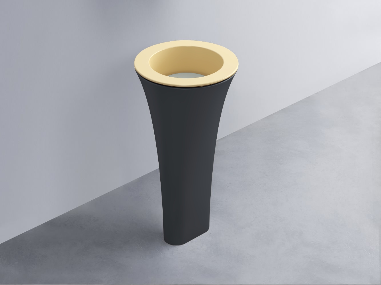 AMLA45-CN+AMPILT-PM+AMCOLT-BA Раковина Amedeo Tondo отдельностоящая cielo Enjoy + Amedeo Ceramica Cielo