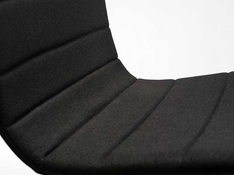 Inday Высокий табурет из ткани или кожи на жердочке Tesa sun-id-1398225 - Вид №1