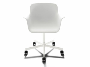 Полиуретановый стул с колесами