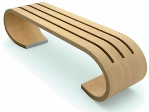 SPECIAL WOOD Скамейка из гнутого ламинированного дерева