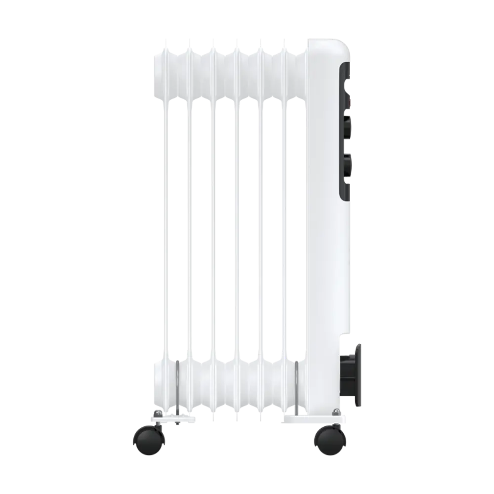 Обогреватель масляный Royal Clima GU7-1500M с механическим термостатом 1500 Вт цвет белый STLM-2134727 - Вид №3