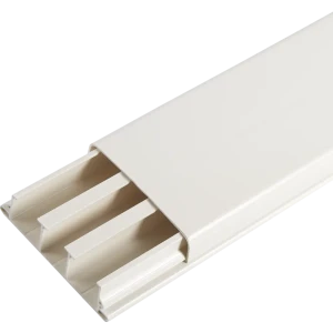 Кабель-канал плинтус IEK Home 80x20 мм 2 м цвет белый 82411393 STLM-2176594