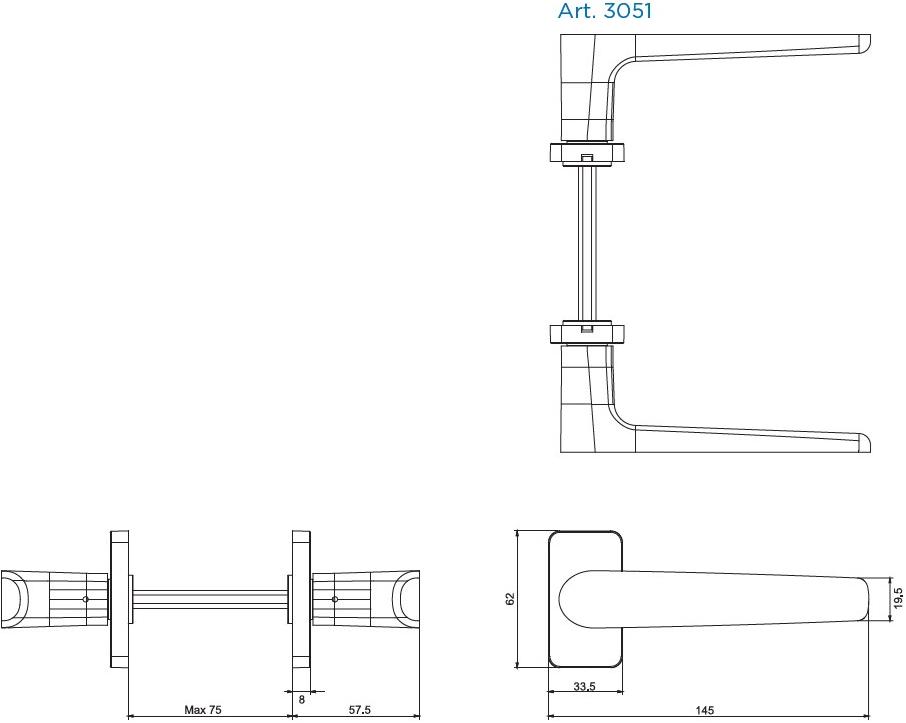 MASTER ITALY Оконная ручка из литого алюминия sun-id-1372872 - Вид №13