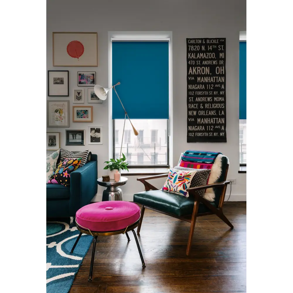 Штора рулонная Blackout 50x175 см синяя ЭСКАР STLM-2010155 - Вид №3