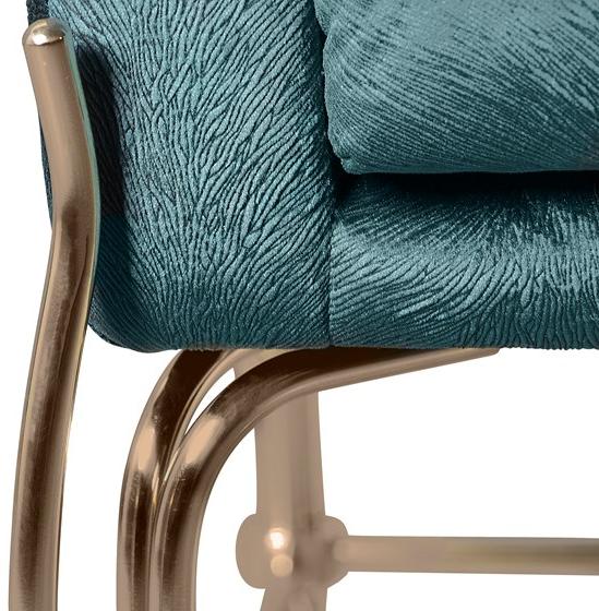 KOKET Мягкое бархатное кресло с подлокотниками sun-id-1425838 - Вид №4