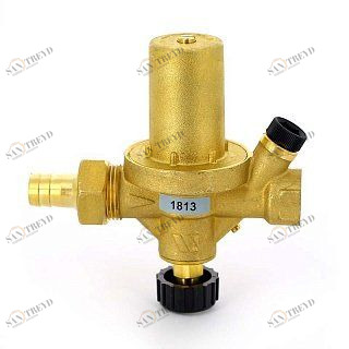 Клапан подпиточный ALOD 1/2" со штуцером с гнездом для манометра WATTS 10004884