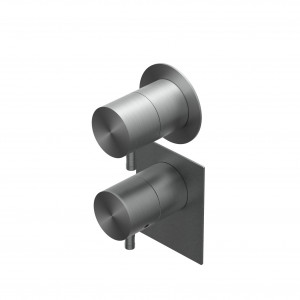 E0BA0178SP Встроенный термостатический смеситель Ritmonio Diametro35 Inox Concrete