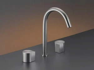 Ceadesign Смеситель на 3 отверстия с поворотным изливом Duet Det 15