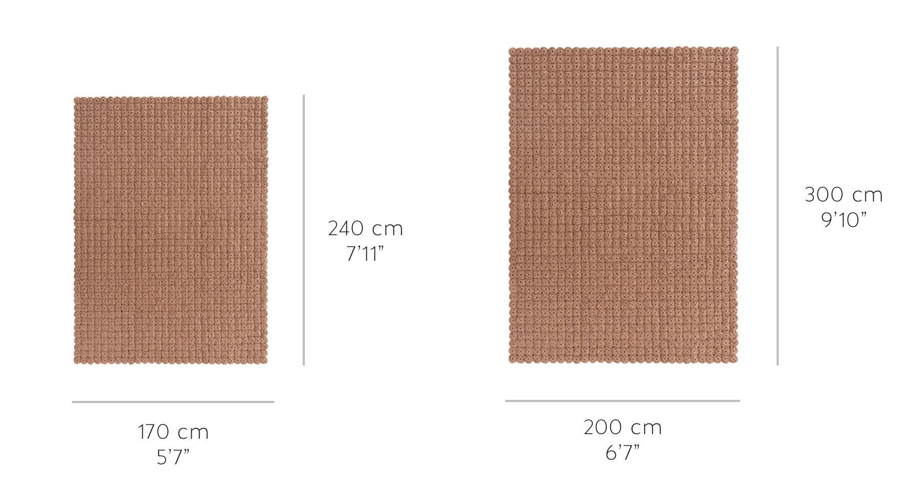 Сплошной цвет шерстяной ковер GAN Momos ARCH-00127333 - Вид №17