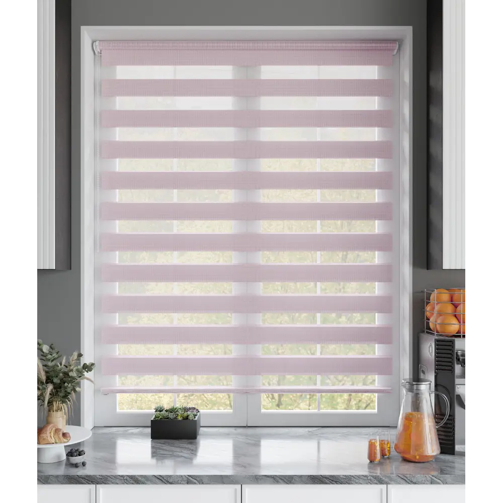 Рулонная штора день-ночь MIAMOZA Петер 55×160 см сиреневая 89411406 STLM-1563655 - Вид №8