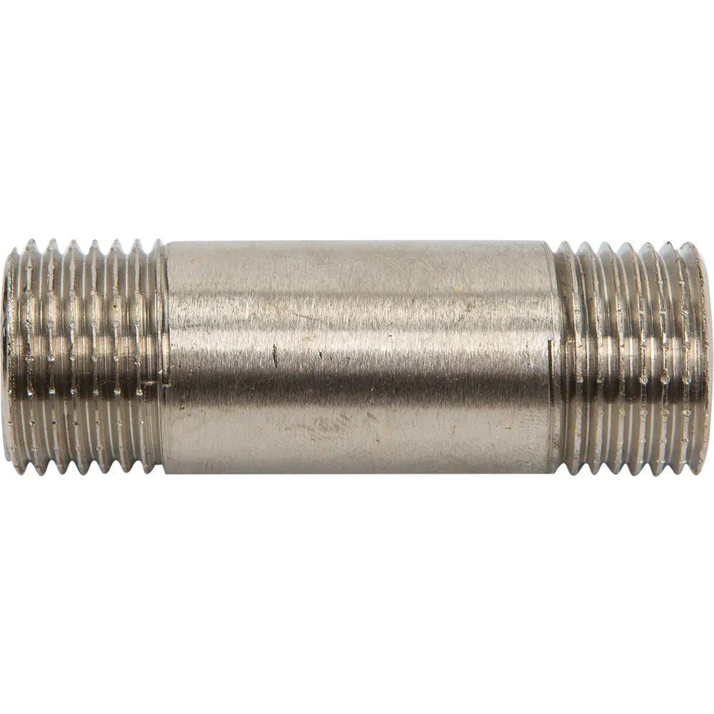 Бочонок Valtec наружная резьба 1/2"х60 мм никелированная латунь STLM-2186586 - Вид №2