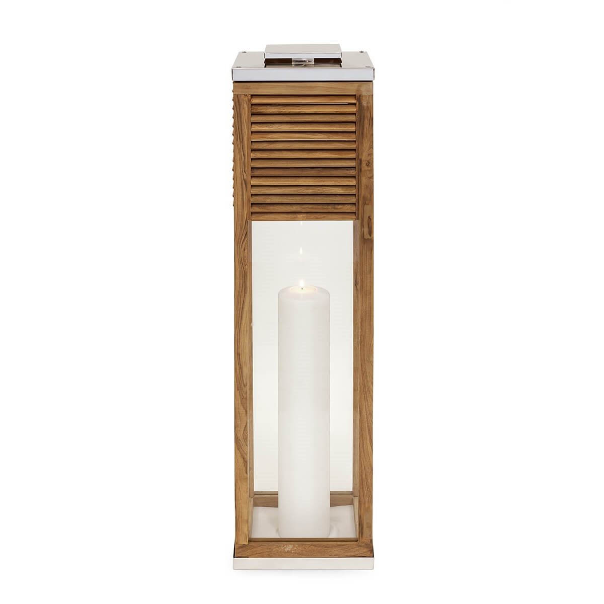 300167-00 ABHIKA ФОНАРЬ МАЛИБУ БОЛЬШОЙ NATURAL 