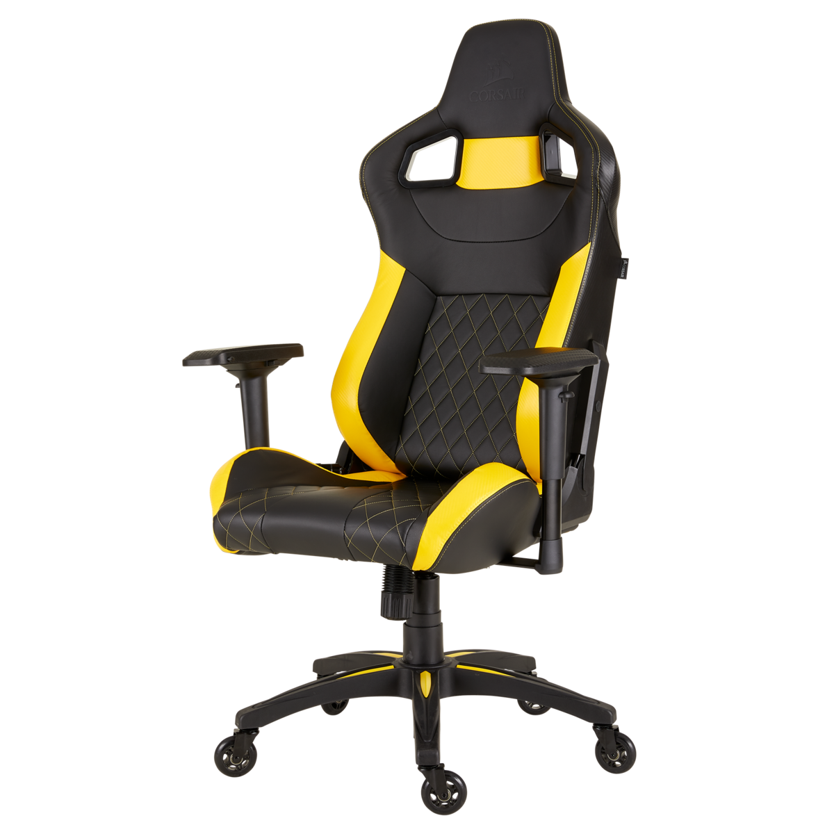 CF-9010015-WW Игровое кресло gaming™ t1 race 2018 gaming chair black/yellow Corsair Corsair T1 RACE 2018 Santreyd  - Вид №2