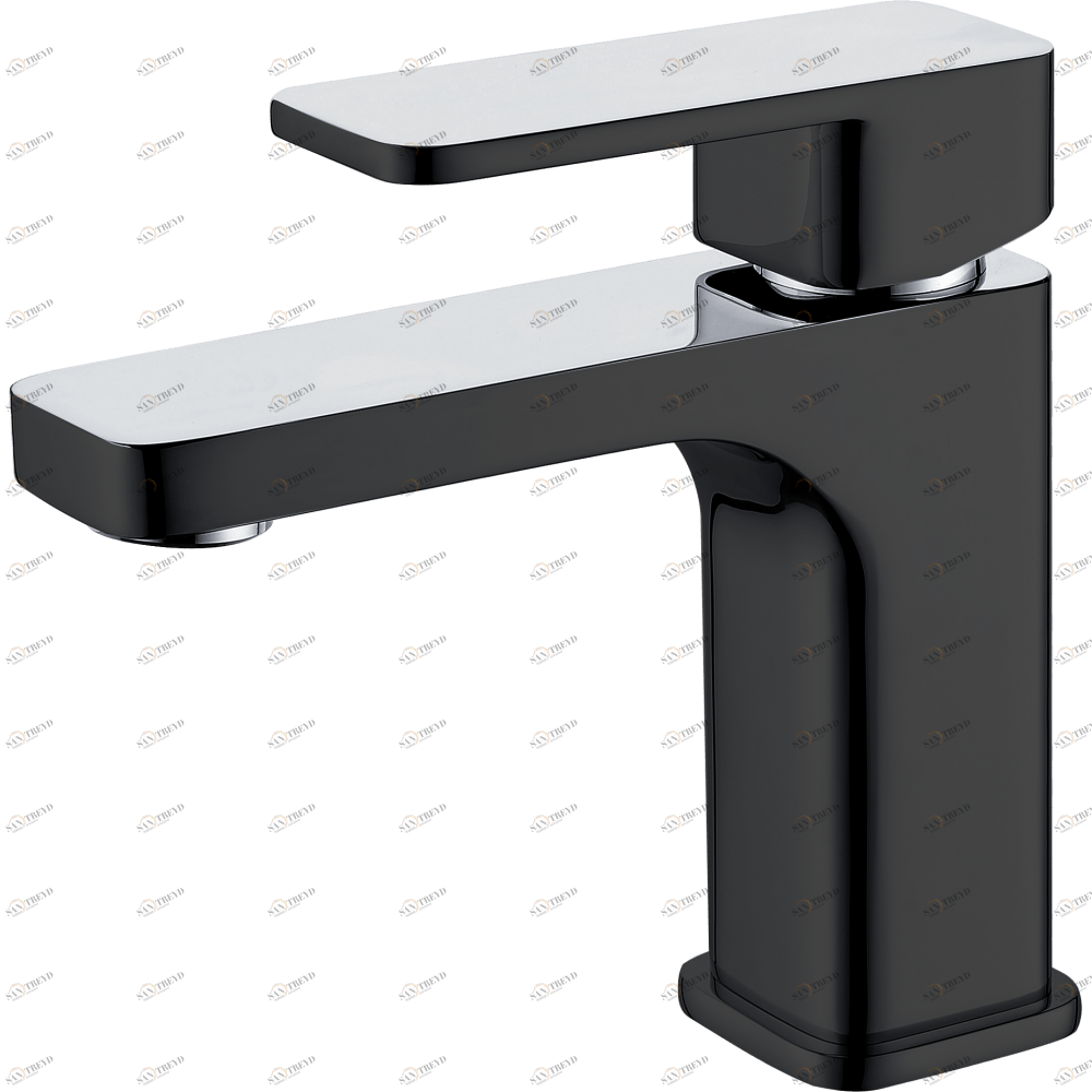 GZ 12015C Смеситель для раковины однорычажный Ganzer Черный Ganzer Германия 14056