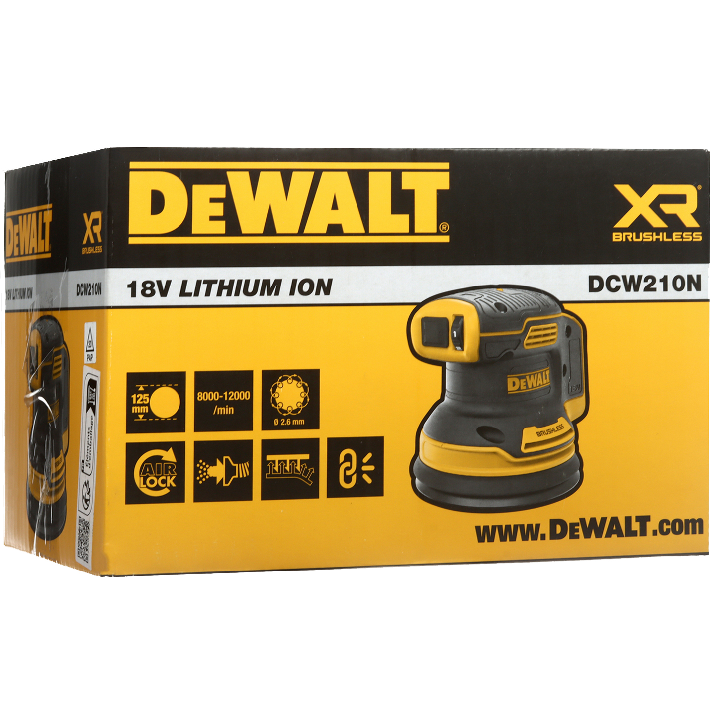 Эксцентриковая шлифмашинка DeWalt DCW210N XR FLEXVOLТ 18/54V  , Без ЗУ, Без АКБ 8168438 STDN-0122724 - Вид №10
