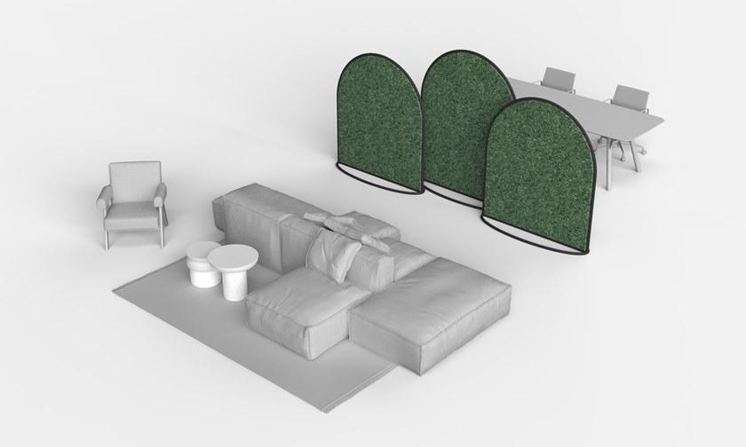 GREEN MOOD Звукопоглощающая перегородка для офиса G-line sun-id-1424614 - Вид №13