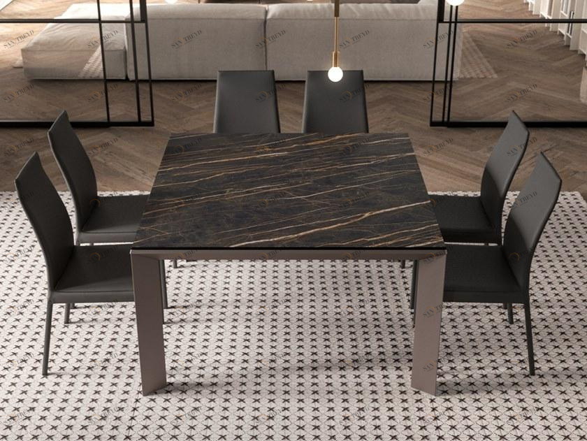 Ozzio Italia Раздвижной стол из алюминия и стекла  T200 