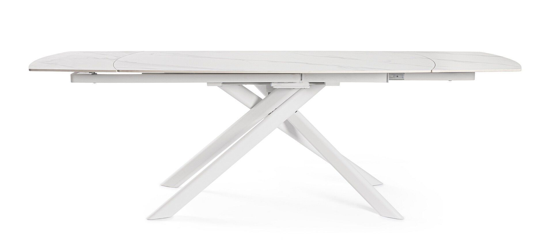 Керамический и стальной выдвижной стол BIZZOTTO JOAKIM ARCH-00015460 - Вид №4