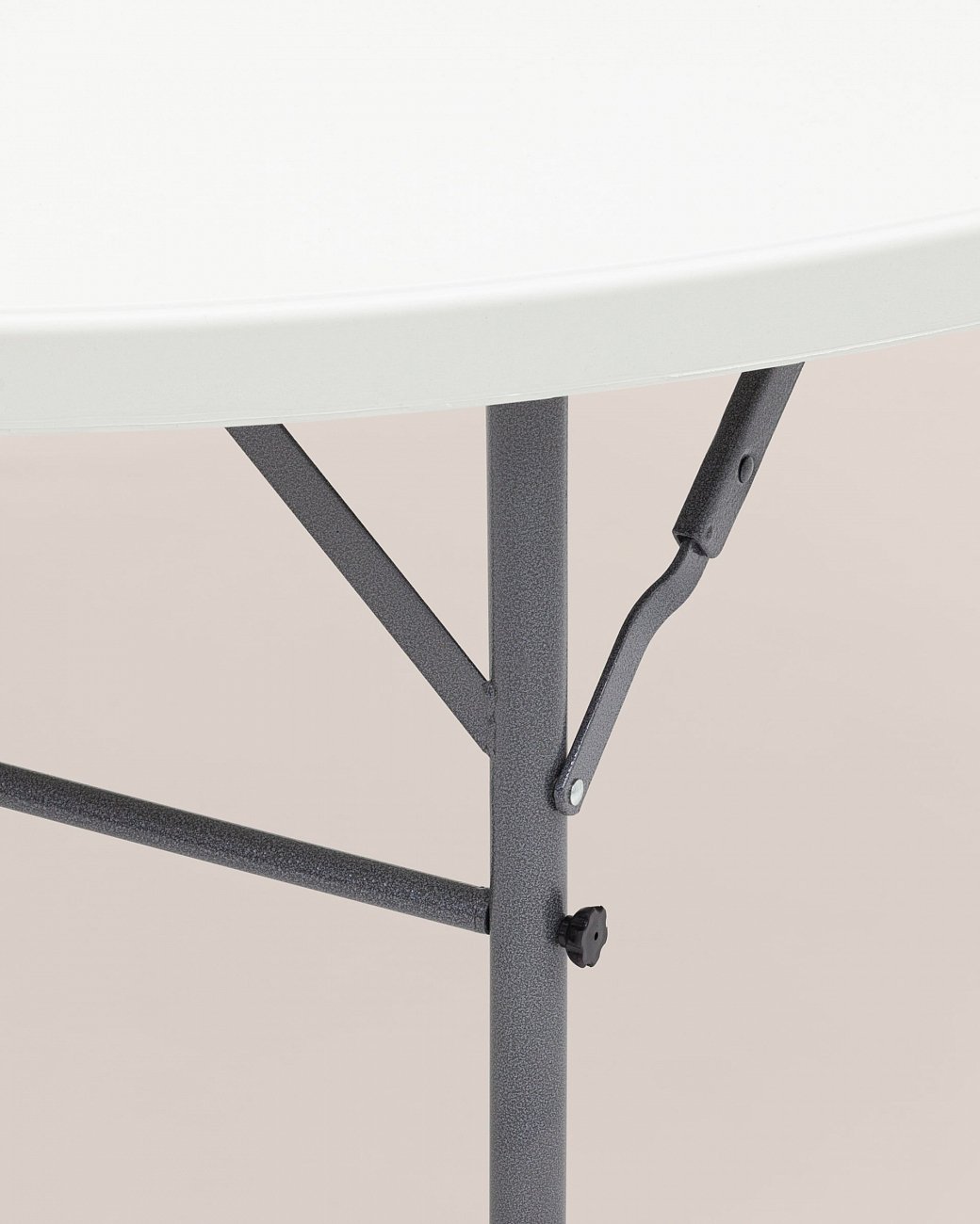 Стол обеденный белый круглый пластиковый складной D 150 см "Кейт" STOOL GROUP  00-3958669 Белый  - Вид №3