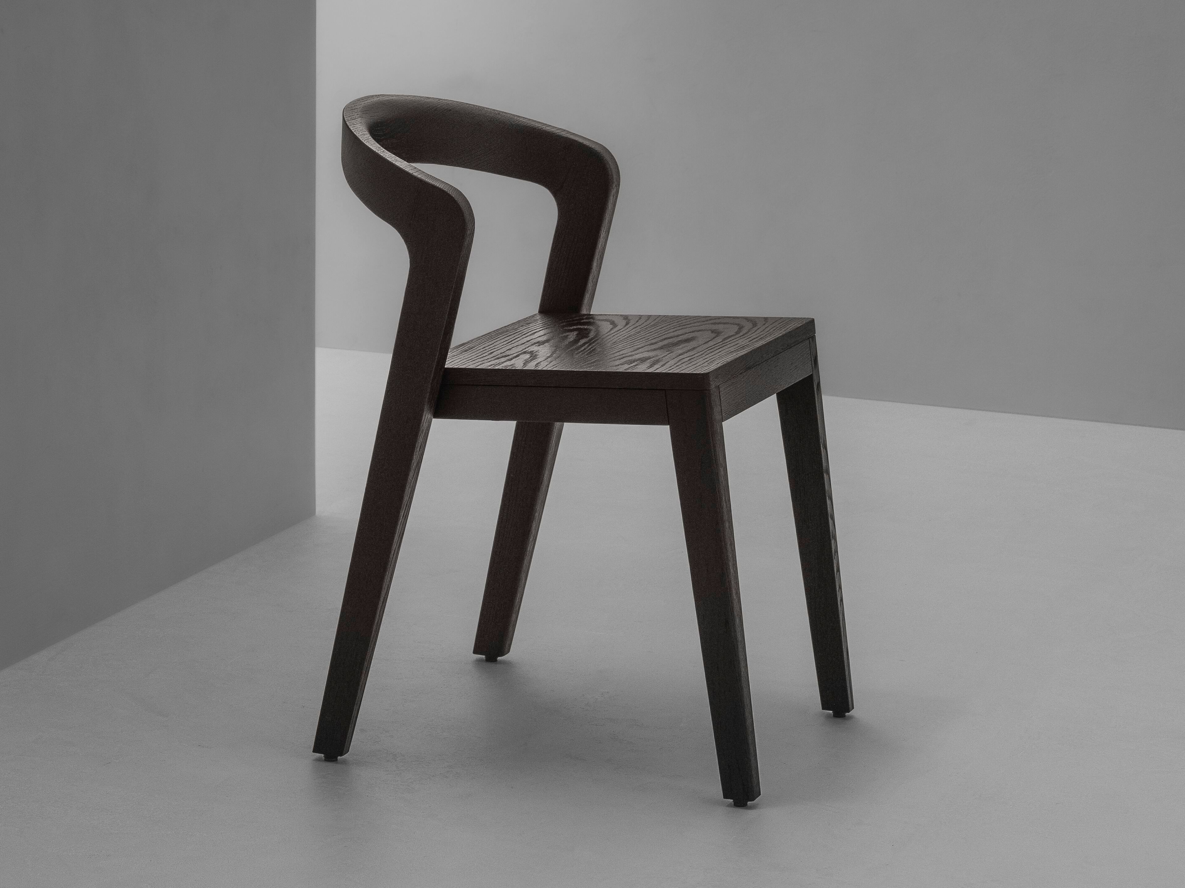 Штабелируемый стул из массива дерева Van Rossum Play ARCH-00005442