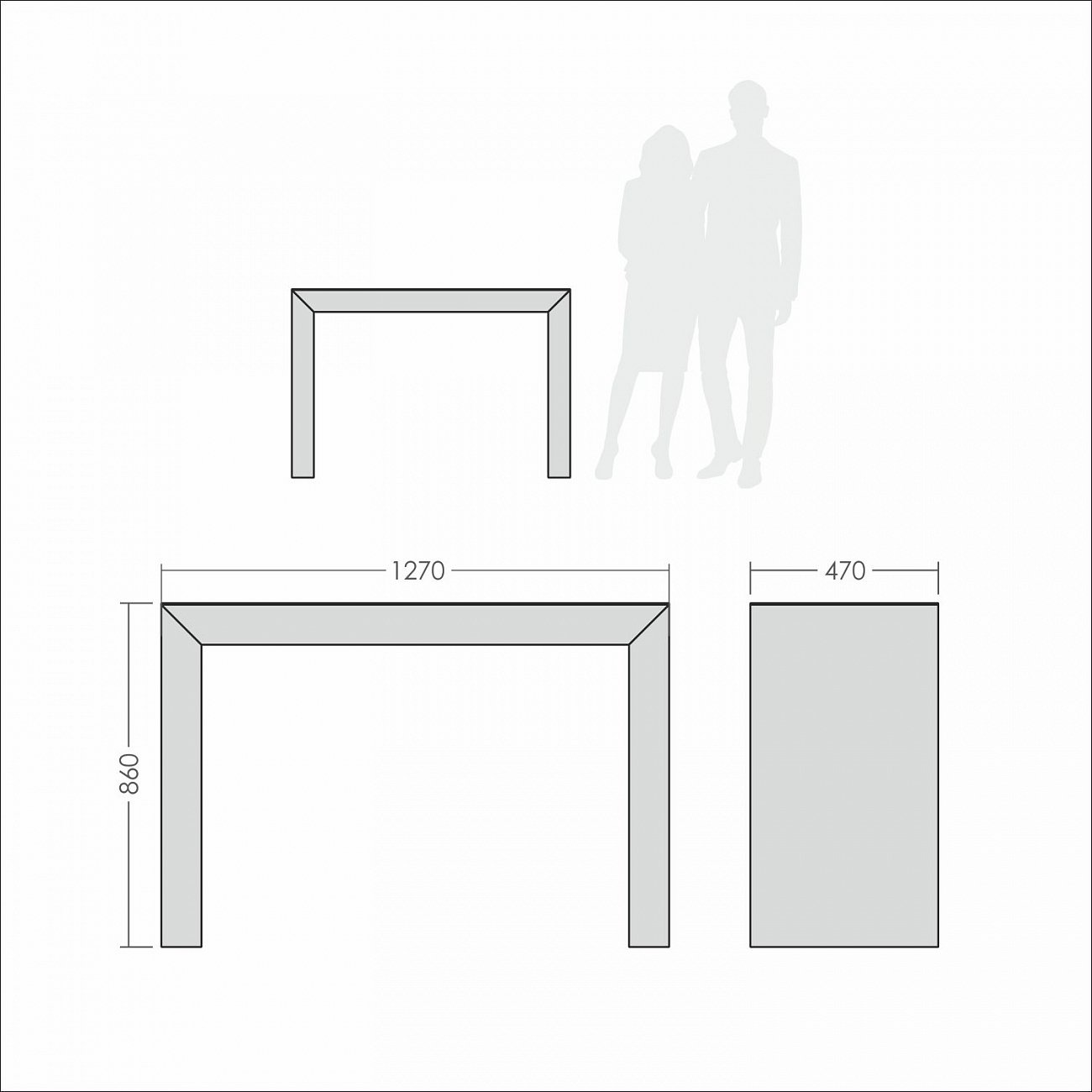 Консоль зеркальная розовая прямоугольная "Дарлинг" GRAUM ДАРЛИНГ 304031 Зеркальный;розовый  - Вид №1