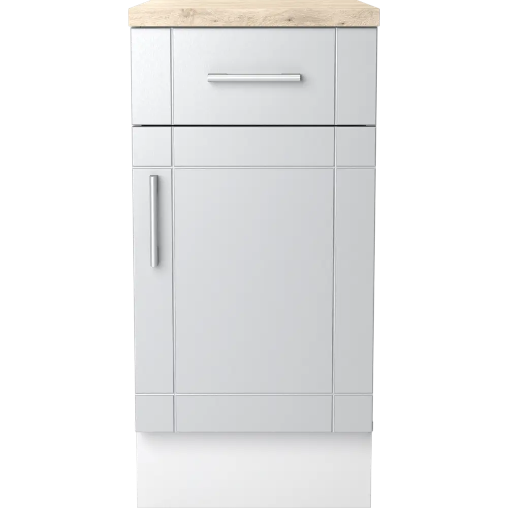 Шкаф напольный Тортора-2 67x40 см МДФ цвет серый Santreyd STLM-2091043 - Вид №4