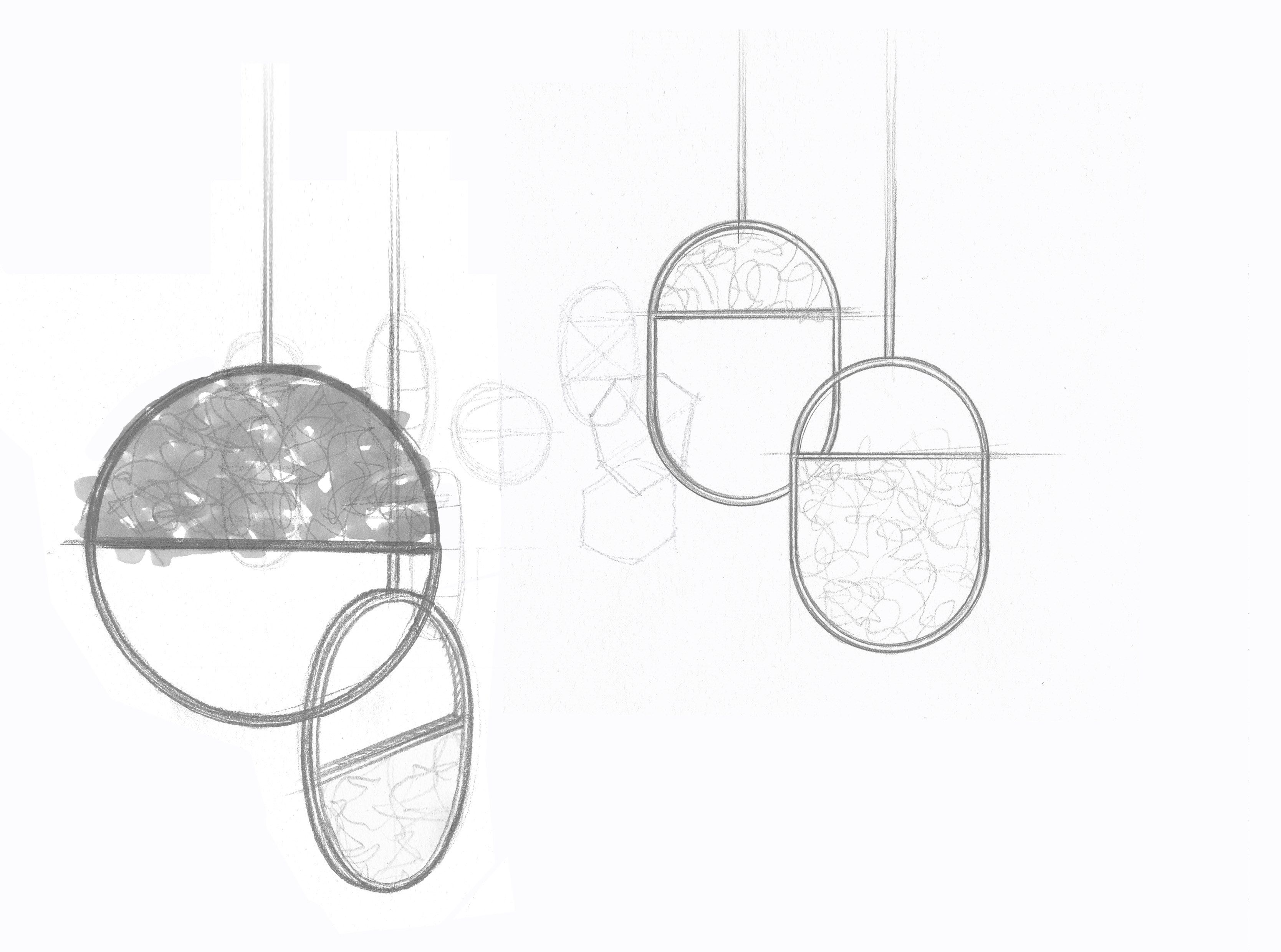 Стеклянный подвесной светильник BROKIS Геометрическая ARCH-00024113 - Вид №58