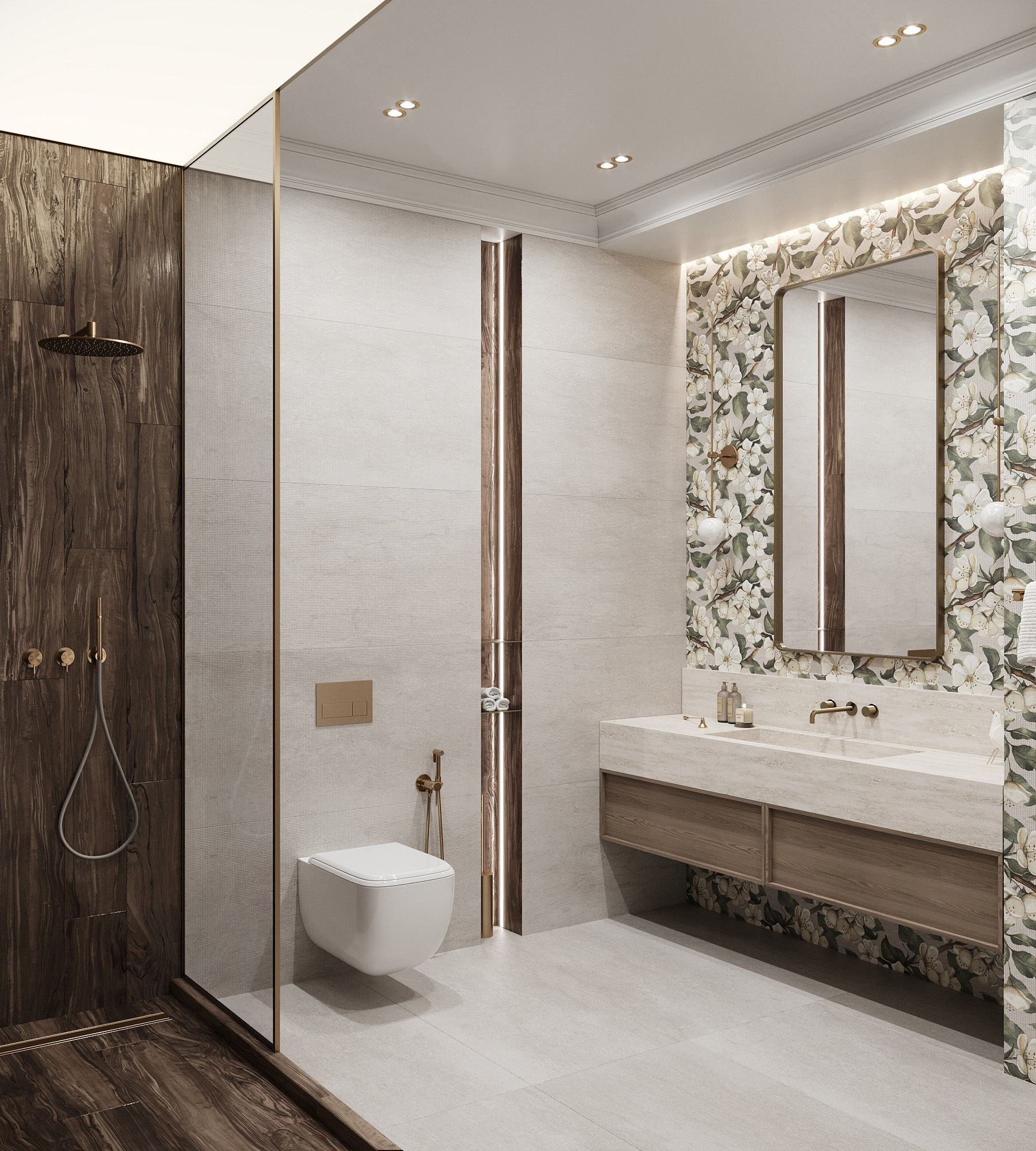 Керамогранит CORTEN GREY 60х120 Creanza SH1003-G - Вид №2