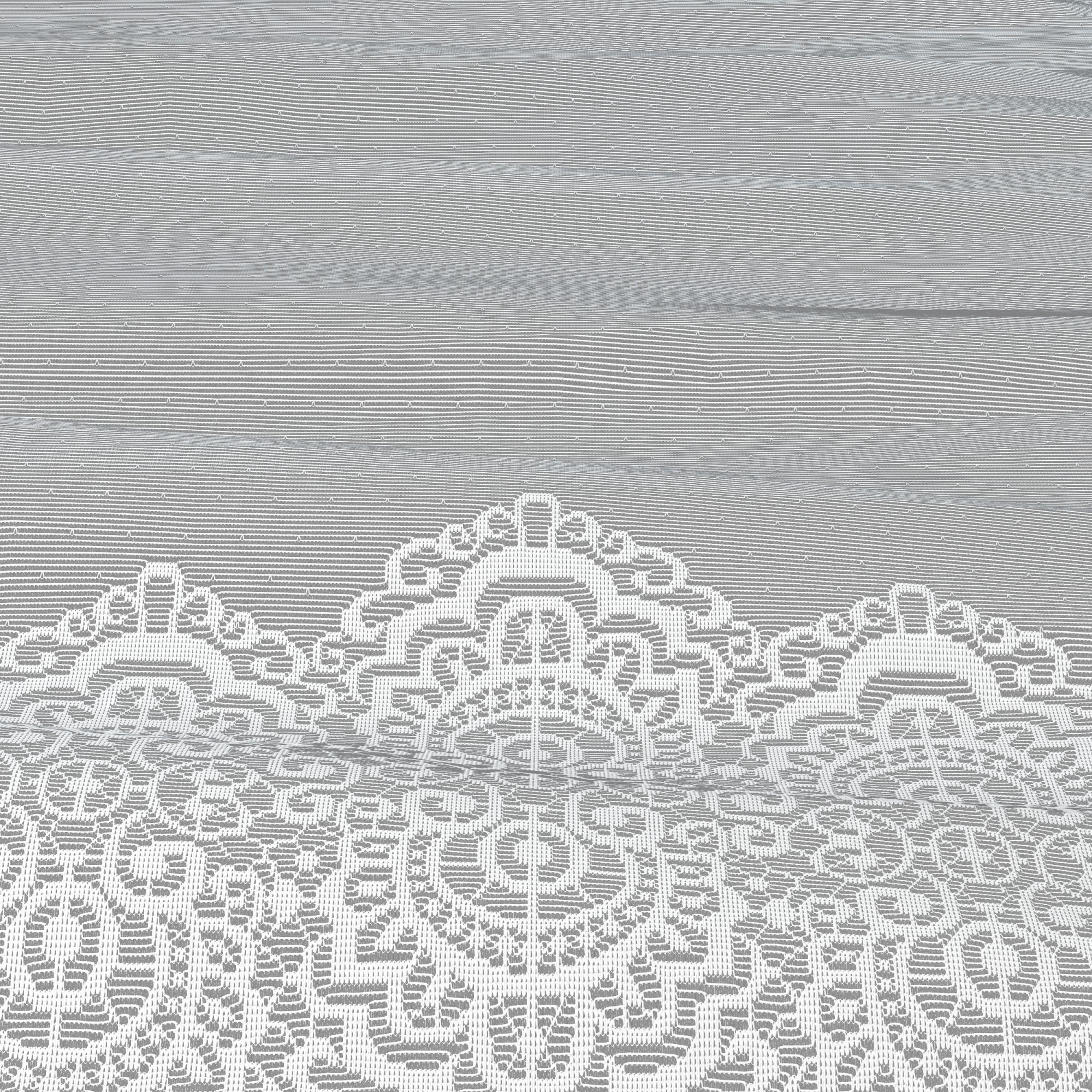 82633556 Тюль на ленте для кухни «Гера» 285х160 см цвет белый Santreyd  - Вид №2