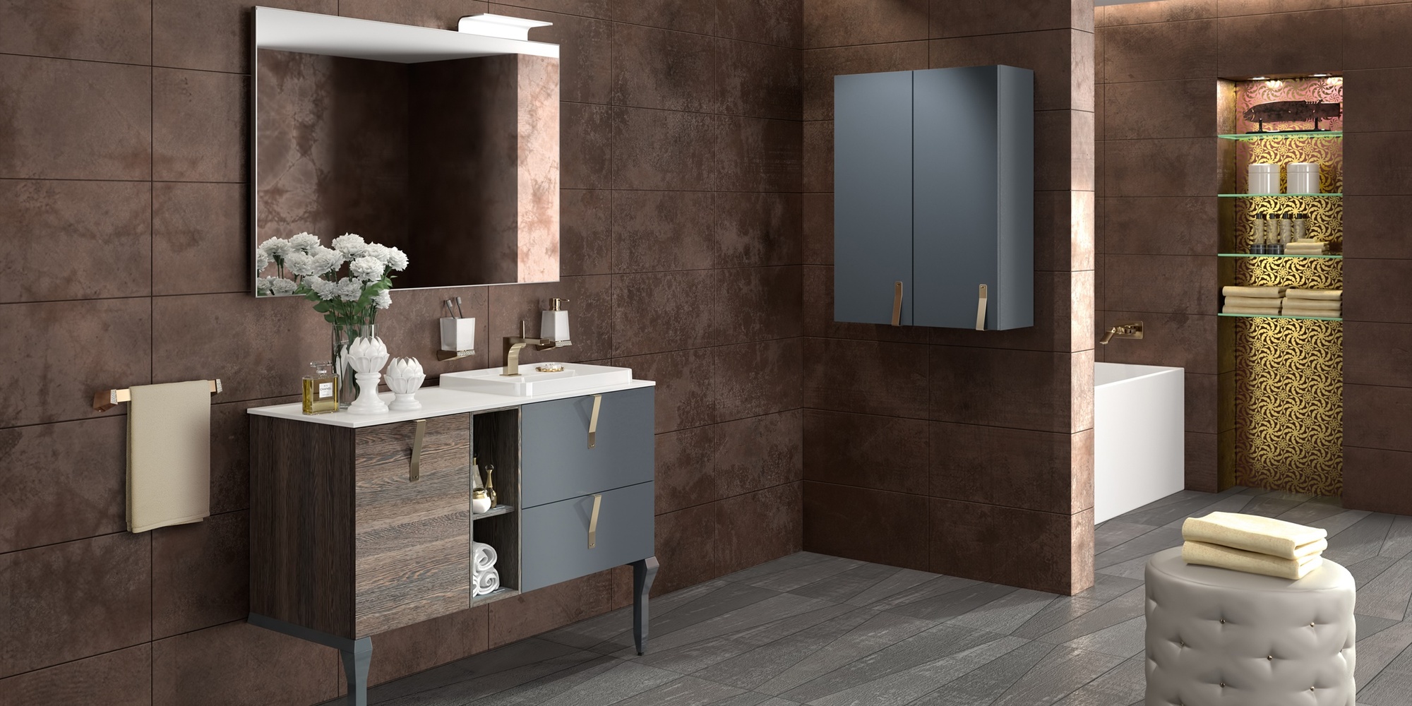 Sonia Комплект мебели для ванной 8 EVOLVE EVOLVE8 - Вид №1