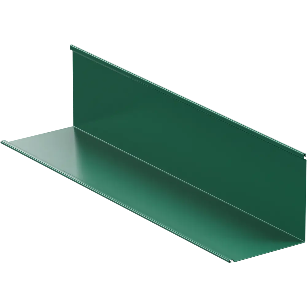 Планка угла внутреннего 115x115x2000 мм 0.4 мм RAL 6005 зеленый ВЕГА STLM-2047630
