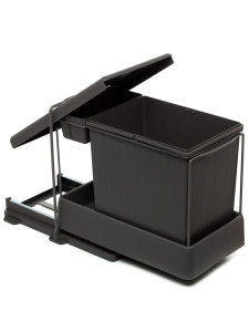 Контейнер для мусора на дверцу Gamma 400/17 Anthracite NAVAKO