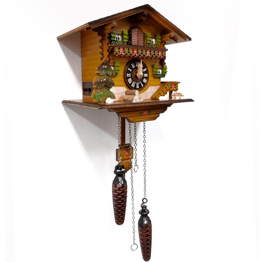 Часы настенные с кукушкой темный орех Sars 8M SARS ДИЗАЙНЕРСКИЕ 00-3967478 Коричневый  - Вид №1