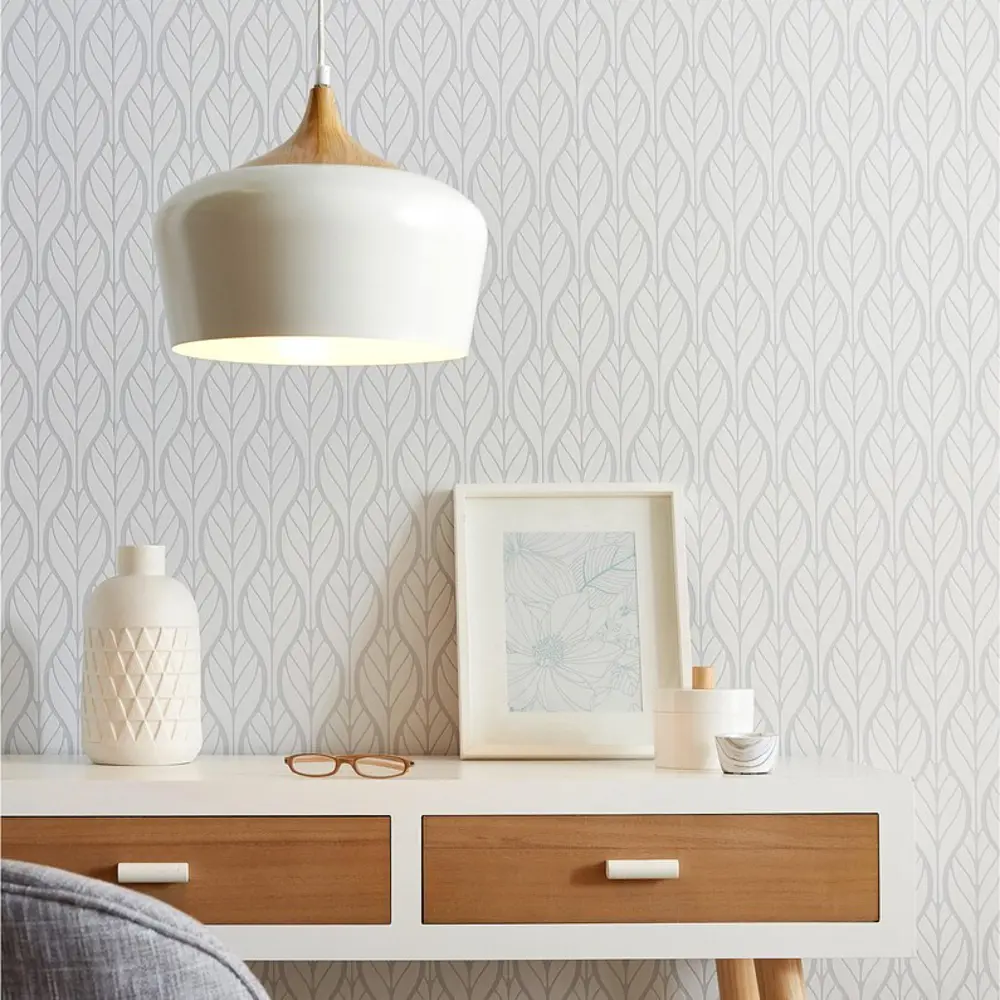 Светильник подвесной KREAFORTA Omolon цвет белый STLM-2052755 - Вид №7