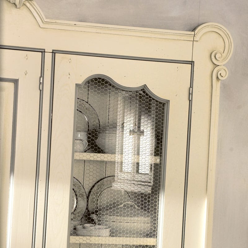 Встроенная лакированная кухня с полуостровом Marchi Cucine Country Chic ARCH-00028340 - Вид №3