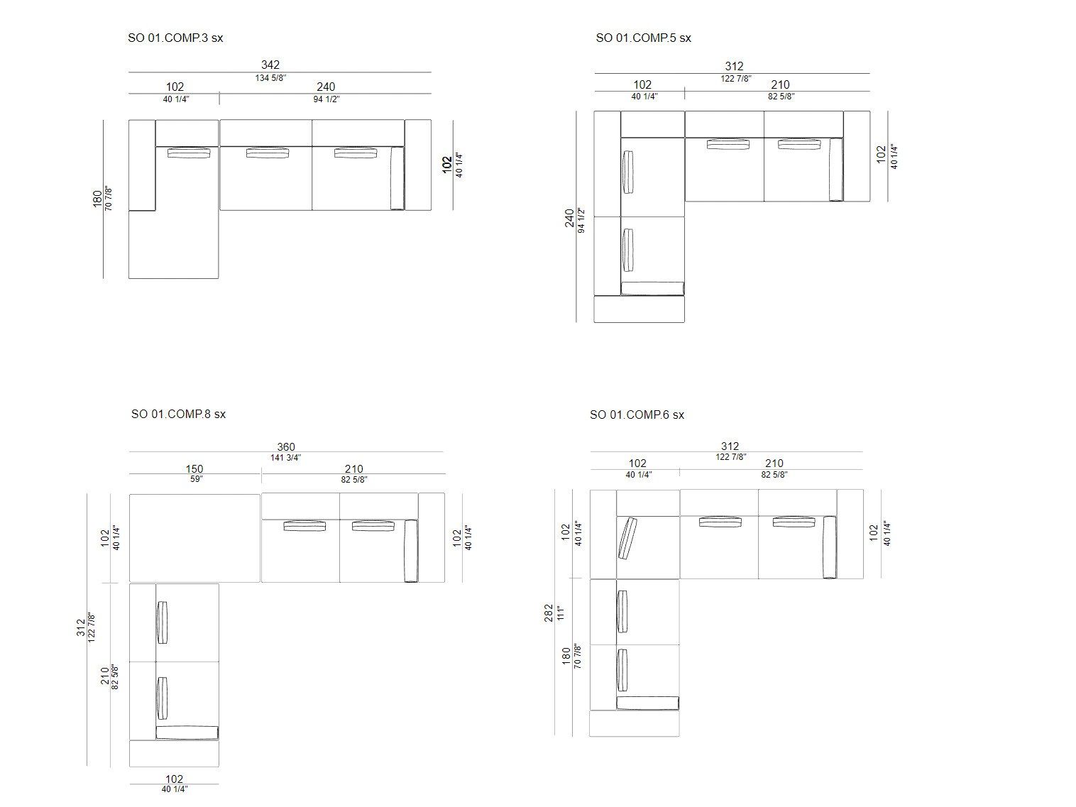 Ткань диван CASA Италия ARCH-00038973 - Вид №9
