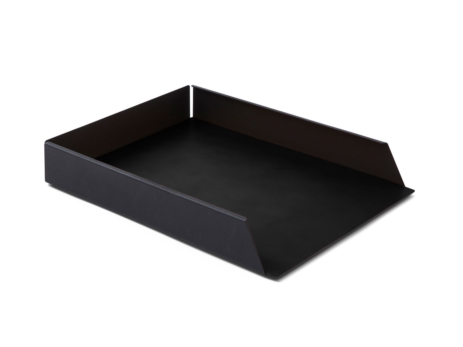 Лоток для документов из нержавеющей стали и кожи EGLOOH Муар ARCH-00027153 - Вид №5