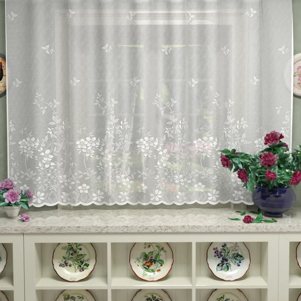 Занавеска Рассвет 200x165 см цвет белый Santreyd STLM-2089911 - Вид №5